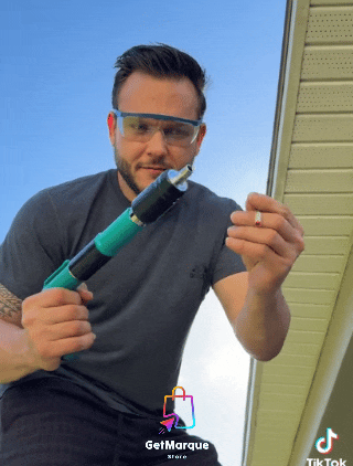 مسدس تثبيت المسامير مع 100 مسمار مجاني